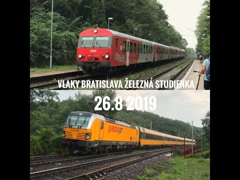 Vlaky Bratislava Zelezna studienka