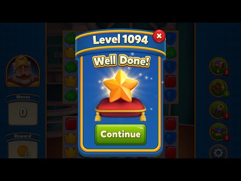 Royal Match - King Robert - Level 1094 (last move clearance)