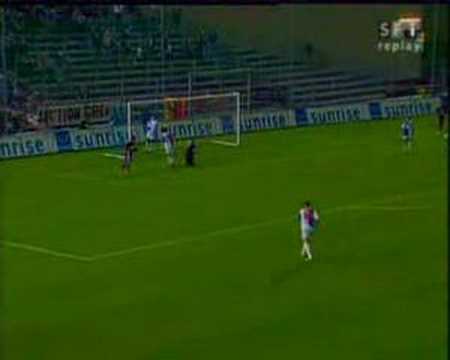 Fussball (Soccer) nice Goal! Servette FC