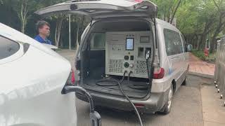 mobile ev charger for emergency charging for vehicles