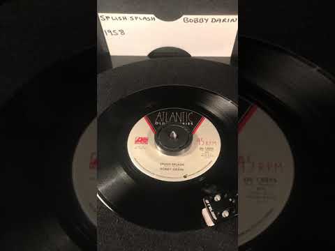 Bobby Darin - Splish Splash (Vinyl 45 ) From 1958 .