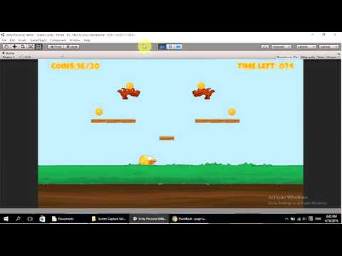 2D Bird Game - Unity3D Development