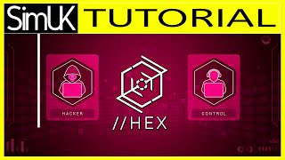 HEX Hacking Simulator QUICK START Beginners TUTORIAL for - Injection, Keylogger, Force & Ghost Nodes