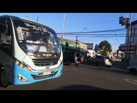 Buses pasando por el centro de Villa alemana (leer descripción) ⬇️