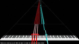 [Pitched Piano Arrangement] KikuoHana - Hikari Yo (O Light) | 光よ | -2 Semitones