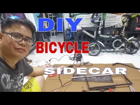 DIY BICYCLE SIDE CAR... Vlog # 194
