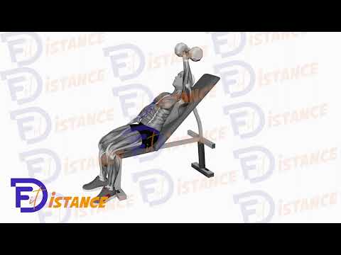 Développé incliné unilatéral avec haltère - Exercice Développé incliné unilatéral avec haltère en vidéo