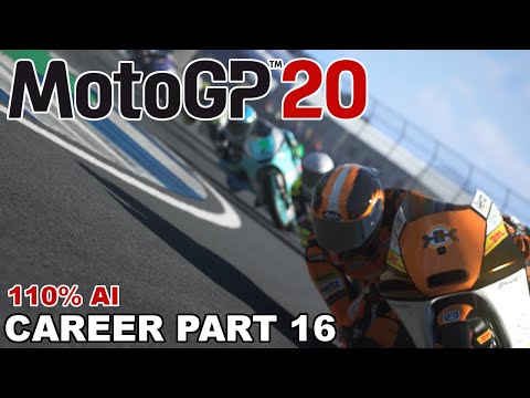 MotoGP 20 | Career Pt 16: Moto3 - 110% - Thailand (PC) [1080p @ 60fps]