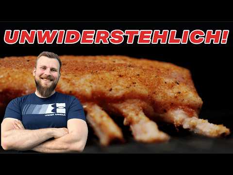 Saftiges Schweinefleisch vom Grill mit knackiger Beilage - Das Grillmenü #3