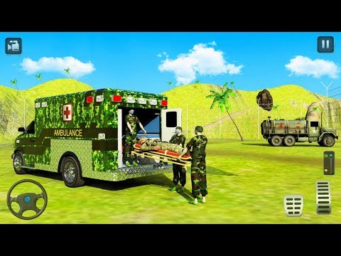 Army Ambulance Van Drive - Rescue Driver Simulator 2020 - Android iOS Gameplay