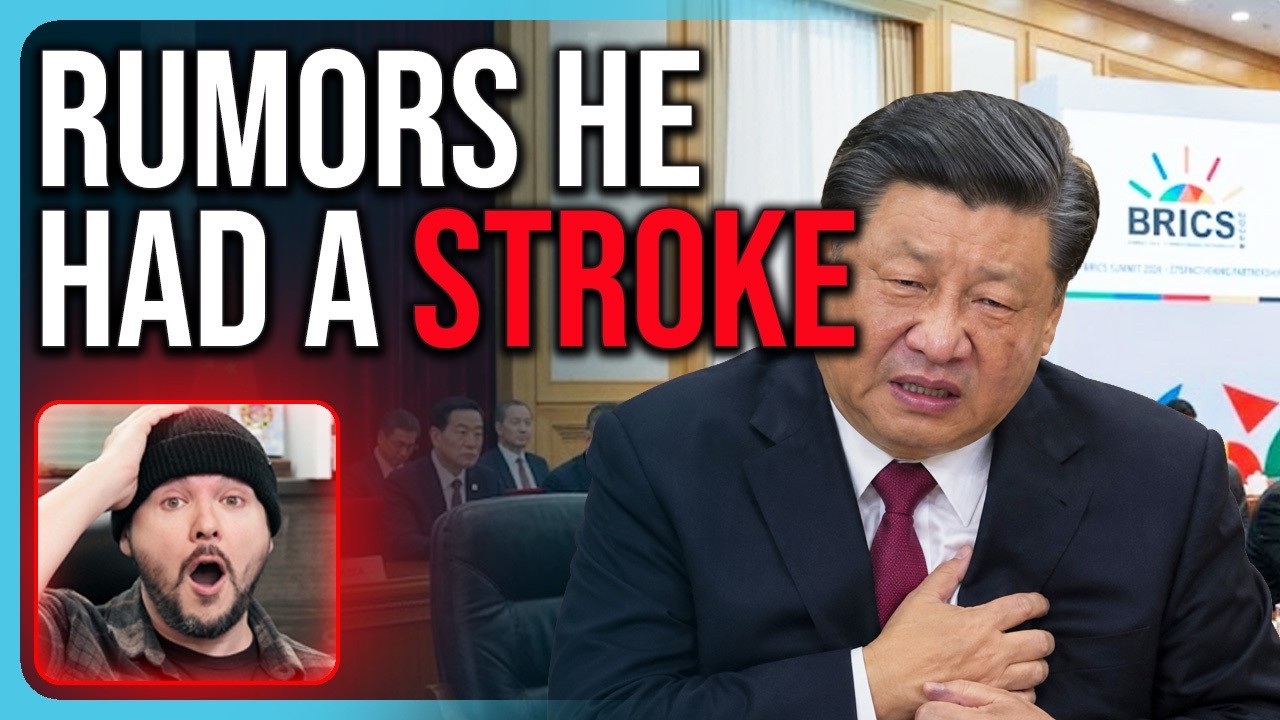 China's Xi SUFFERED STROKE During BRICS Claims Wild Rumor