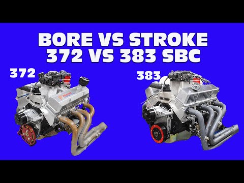 BIG BORE VS BIG STROKE-372 VS 383-WHICH SBC STROKER DOES IT BEST? BONUS TEST-302 VS 347 FORD