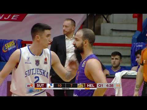 ABA Liga 2 2020/21, Round 6 match: Sutjeska - Helios Suns (21.1.2021)