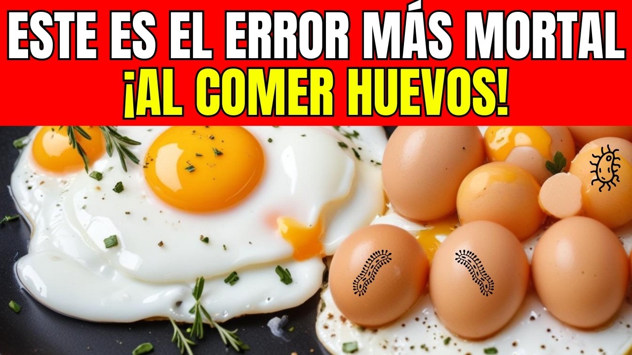 8 ERRORES que NUNCA Mas debes Cometer al Comer HUEVOS ¡Podra Costarte la VIDA!