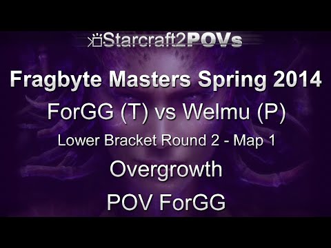SC2 HotS - Fragbyte Masters 2014 - ForGG vs Welmu - LB R2 - Map 1 - Overgrowth - ForGG