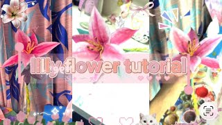 DIY Paper Lily Flower 🌸 | Easy Tutorial for Beginners 🔥”