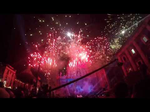 Sant'Agata, Catania 3 febbraio 2018 i fochi da "sira 'o tri"