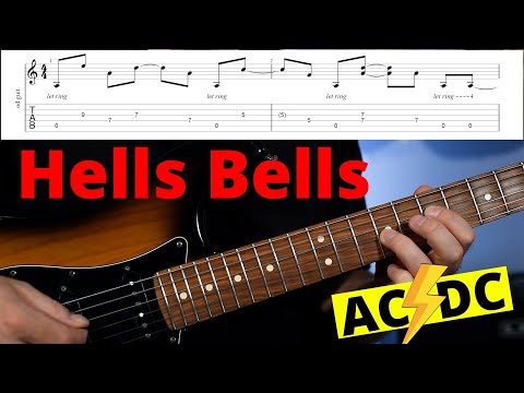 AC/DC Hells Bells Guitar Lesson | Learn to Play the Riff