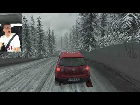 singing guy car crash ¦ colin mcrae rally 2005