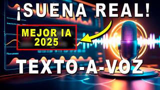 ¡La MEJOR IA de Voz que Probé! No CREERÁS Cómo Suena
