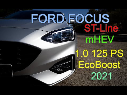 New Ford Focus ST-LINE MK4 mHEV Ecoboost 1.0 125 HP | Board Computer | Interior Exterior
