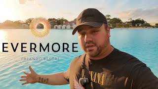Evermore Orlando Resort | Luxury Hotel Tour + HUGE 8-Acre Lagoon Pool (5 Star) 