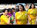 Actress Sanghavi With Her Family Visits Tirumala Temple Actress Sanghavi Latest Video News Buzz