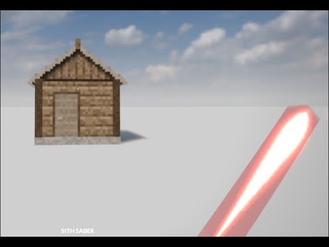 Using lightsaber too cut building in half in ( Teardown )