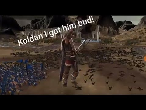 Odin avenges Koldan with bolts and arrows || RIP Valkyrie Spearmen