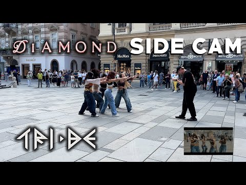 [K-POP IN PUBLIC VIENNA] - TRI.BE (트라이비) 'Diamond' - Dance Cover - [UNLXMITED] [SIDE CAM] [4K]