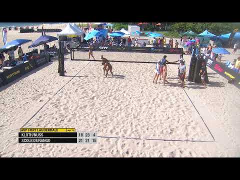 Fort Lauderdale 2022 | Kloth/Nuss vs. Scoles/Urango | Court 1 | Pro Series