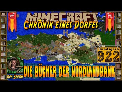 Minecraft #922-Chronik eines Dorfes-Die Bücher der Nordlandbank[HD+Deutsch]
