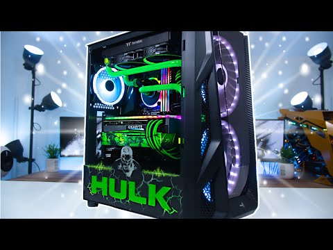 Ultimate HULK Custom Water Cooled Gaming PC Build - Charity RTX 3070