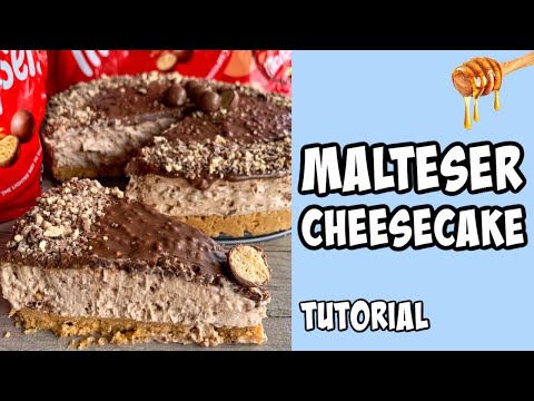 How to make a Malteser Cheesecake! tutorial #shorts