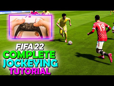 HOW TO JOCKEY IN FIFA 22 - COMPLETE JOCKEYING TUTORIAL - FIFA 22 DEFENDING TUTORIAL
