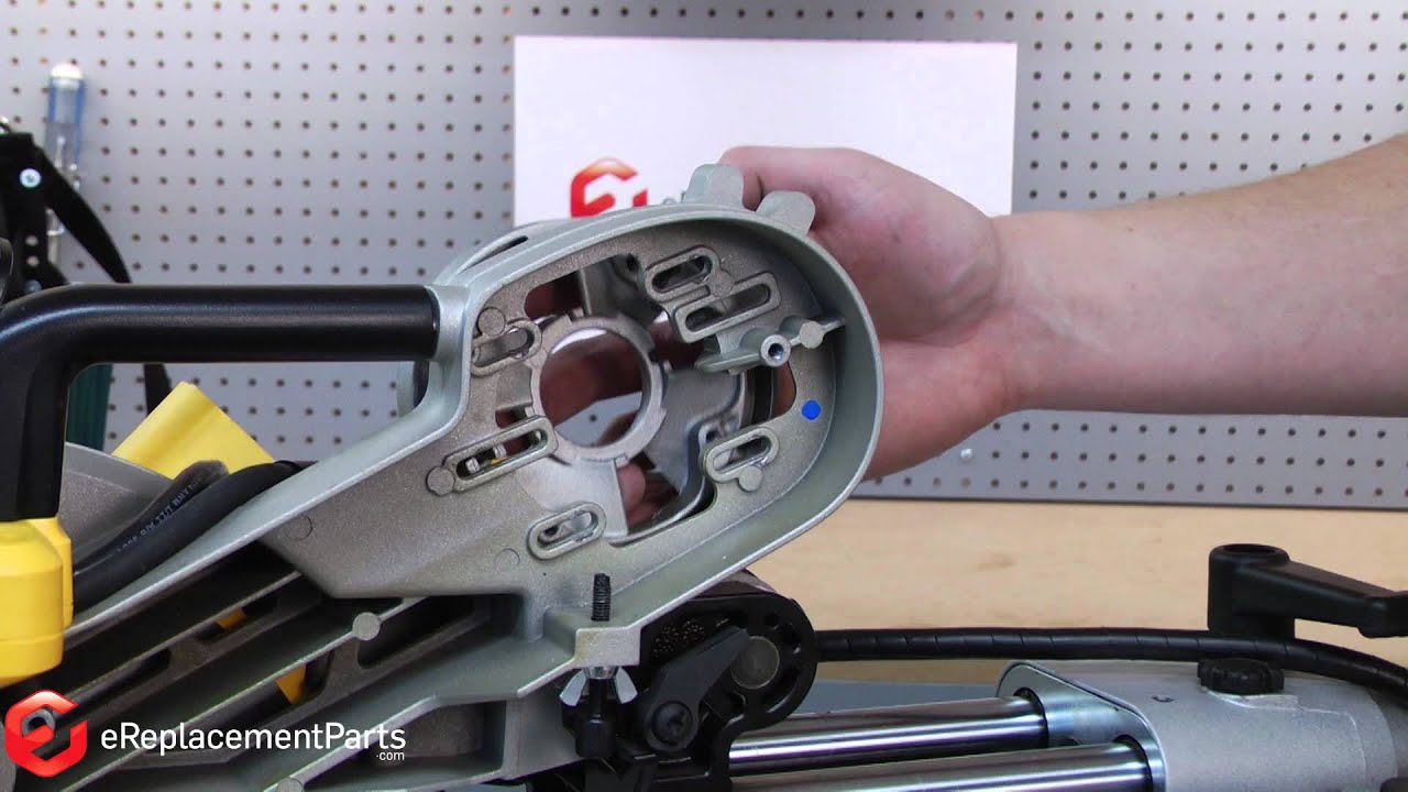 Replacing your DeWALT Miter Saw Motor Mount