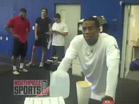Athlete TV-Ravens Linebacker Brendon Ayanbadejo vs. his Agent Drew Rosenhaus:  Gym Smack Talk