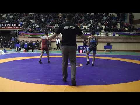 1/4 final FS - 65 kg: Seymur Cəbrayılov - Əhmədnəbi Qvarzatilov