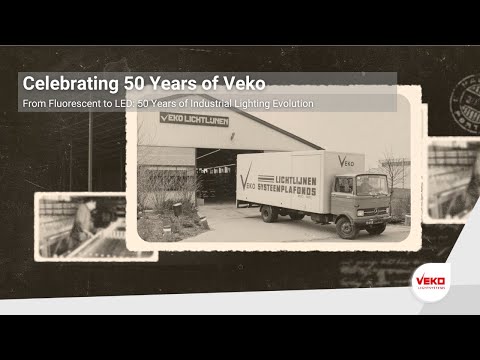 Veko Turns 50 | Half a Century of Smarter Industrial Lighting