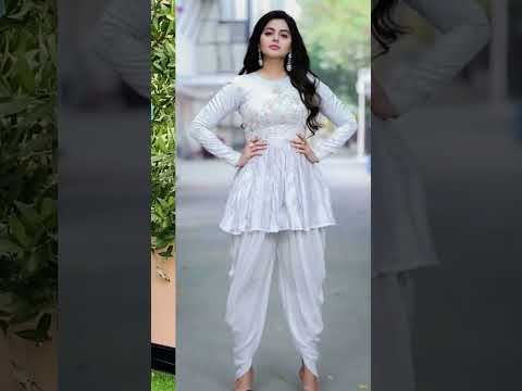dhoti style Punjabi suit design #youtubeshorts​ #shortvideo​ #trending​ ##punjabisuitdesign