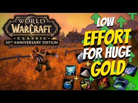 Low-Effort Underrated Gold Farms To Prepare for Naxxramas & The Burning Crusade - Classic Wow