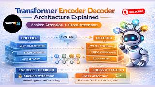 Transformer Encoder Decoder Architecture Explained Masked Attention Cross Attention