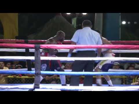 Mohamed "Bufalo Negro" Soumaoro (Can) vs Elison Marquez (NIC), 29 de Febrero 2020 Managua, Nic.