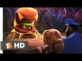 Cloudy With A Chance Of Meatballs 2 Cheese Spider Attack Scene 4 10 Movieclips