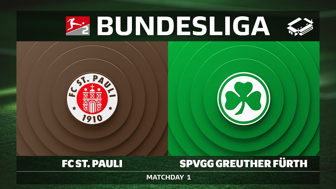 FC St. Pauli vs. SpVgg Greuther Fürth | Matchday 1 - Bundesliga 2 2026/27