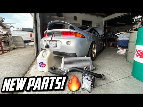 4G63 SWAPPED ECLIPSE GETS INTERCOOLER UPGRADE!! | POV DRIVE