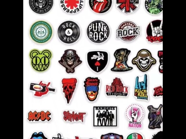 Vídeo relacionado con Rock and Roll Pegatinas, 100 Piezas Calcomanías de música rock and roll, Paquete de Pegatinas de Vinilo de Bomba, Pegatina Impermeable, para Botellas de Agua, Laptop, Bicicleta, Monopatín, Equipaje
