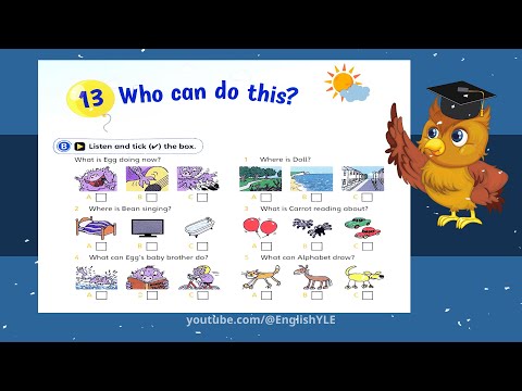 Fun for Starters 4th Edition | Who Can Do This? | 13B - Page 30