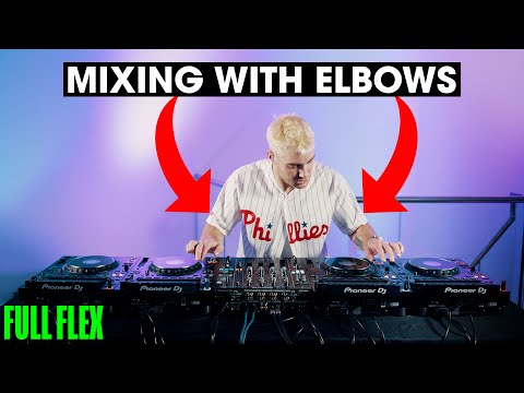 MAD FOREARM DJ TRICK! - FULL FLEX - OLD SKOOL