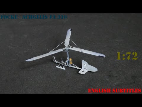 Episode 193. Pavla Models Focke - Achgelis Fa 330. Part 2. Full build.
